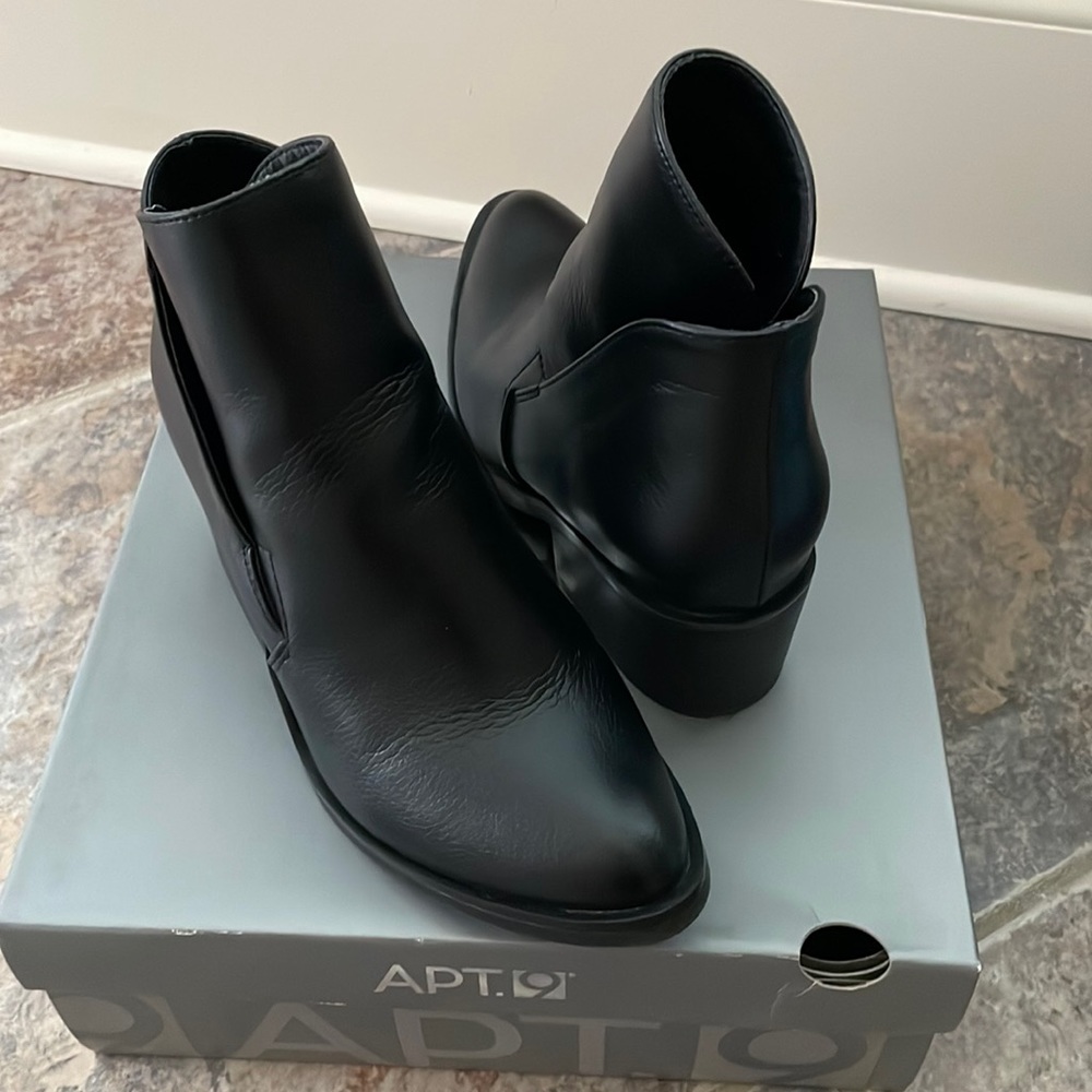 Black booties